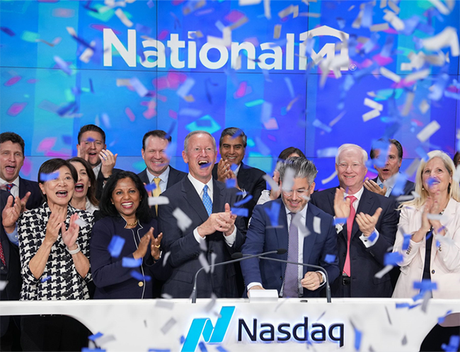 Nasdaq 10th year celebration photo